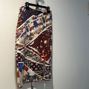 Anthropologie Maeve Slit Skirt